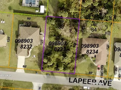 Lapeer Avenue, North Port, FL 34287