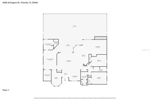 Floorplan - 4658 Arlington Dr, Placida, FL 33946 photo 1 of 1