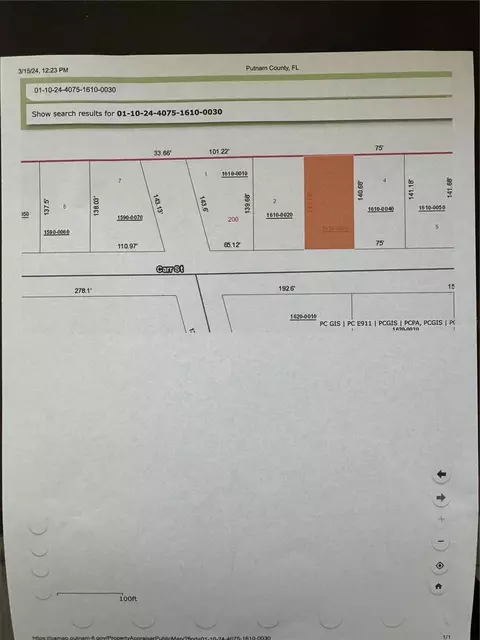 Carr Street, Interlachen, FL 32148
