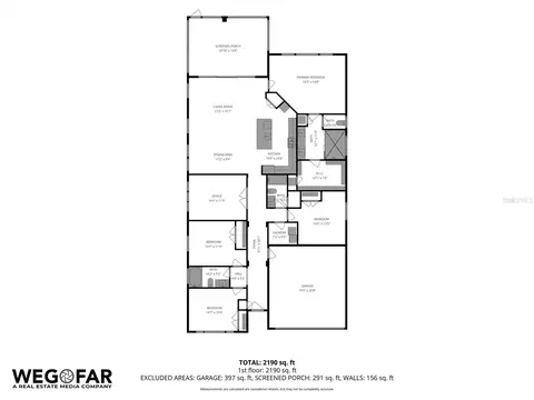 Floorplan - 42 Rose Bud Ln, Saint Augustine, FL 32092 photo 1 of 1