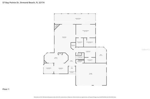 Floorplan - 57 Bay Pointe Dr, Ormond Beach, FL 32174 photo 2 of 3