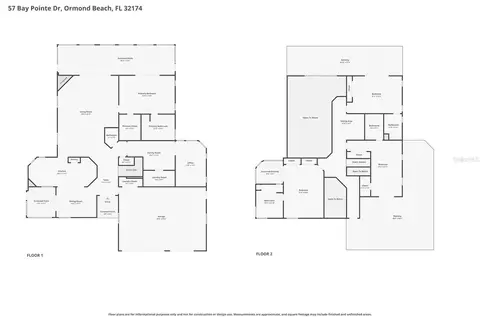 Floorplan - 57 Bay Pointe Dr, Ormond Beach, FL 32174 photo 1 of 3