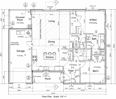 Floorplan - 615 Fourth, Bunnell, FL 32110 photo 1 of 1