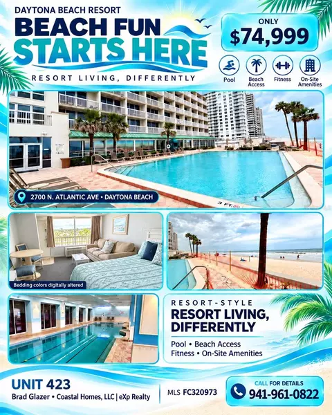 2700 N Atlantic Ave #423, Daytona Beach, FL 32118