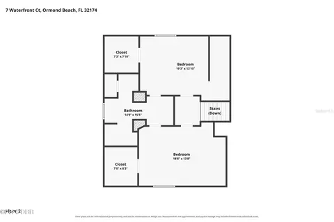 Floorplan - 7 Waterfront Ct, Ormond Beach, FL 32174 photo 3 of 3