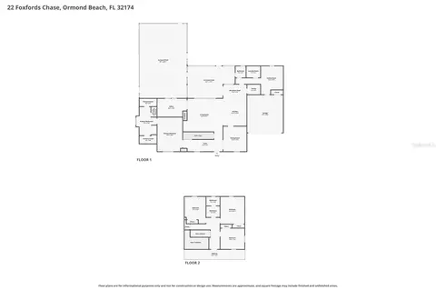 Floorplan - 22 Foxfords Chase, Ormond Beach, FL 32174 photo 1 of 1