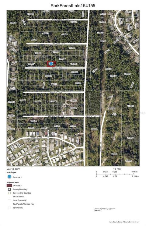 Park Forest Lots 154 & 155 Boulevard, Mount Dora, FL 32757