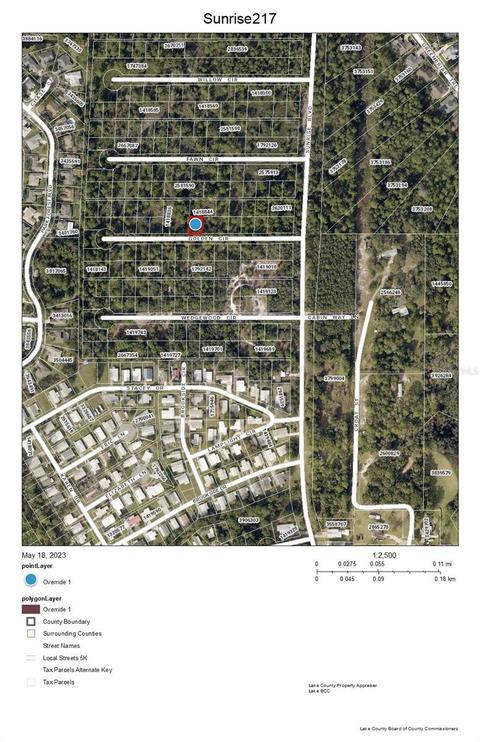 Sunrise Lot 217 Boulevard, Mount Dora, FL 32757