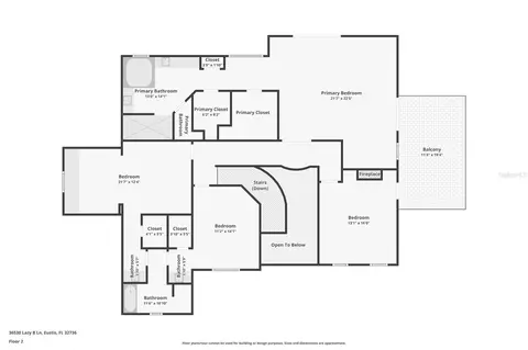 Floorplan - 36530 Lazy B Ln, Eustis, FL 32736 photo 2 of 3
