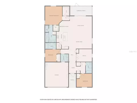 Floorplan - 3752 Quaint Ln, Clermont, FL 34711 photo 1 of 1