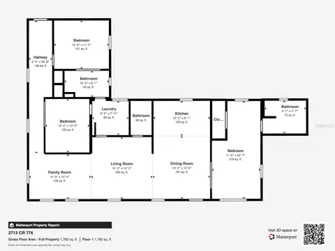 Floorplan - 2713 Cr 776, Webster, FL 33597 photo 2 of 3