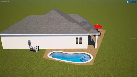 Exterior - 3860 Underwood St, The Villages, FL 32163 photo 9 of 12