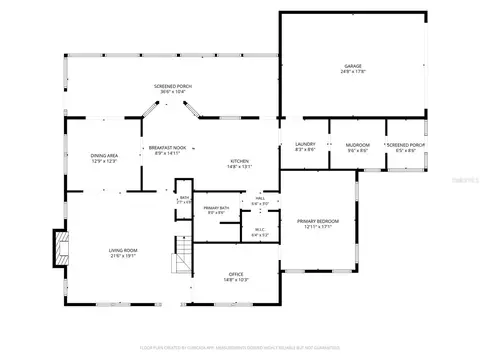 Floorplan - 20621 Shady Oak Ln, Eustis, FL 32736 photo 1 of 6