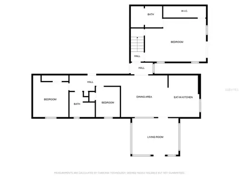 Floorplan - 112 8th St NE, Steinhatchee, FL 32359 photo 4 of 6