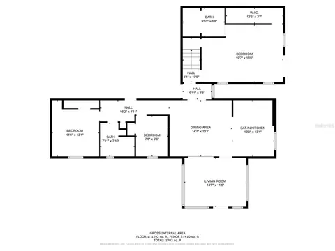 Floorplan - 112 8th St NE, Steinhatchee, FL 32359 photo 1 of 6