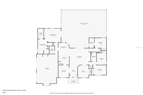 Floorplan - 35542 Seneca Reserve Dr, Eustis, FL 32736 photo 1 of 1