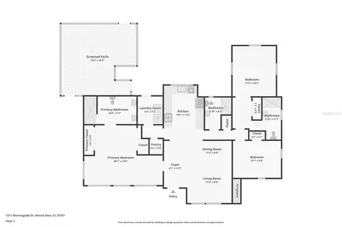 Floorplan - 1211 Morningside Dr, Mount Dora, FL 32757 photo 1 of 1