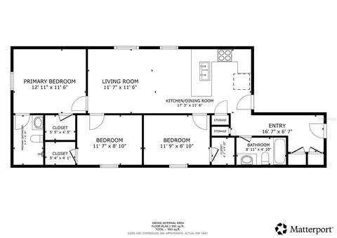 Floorplan - 1202 S Dewey St, Eustis, FL 32726 photo 1 of 1