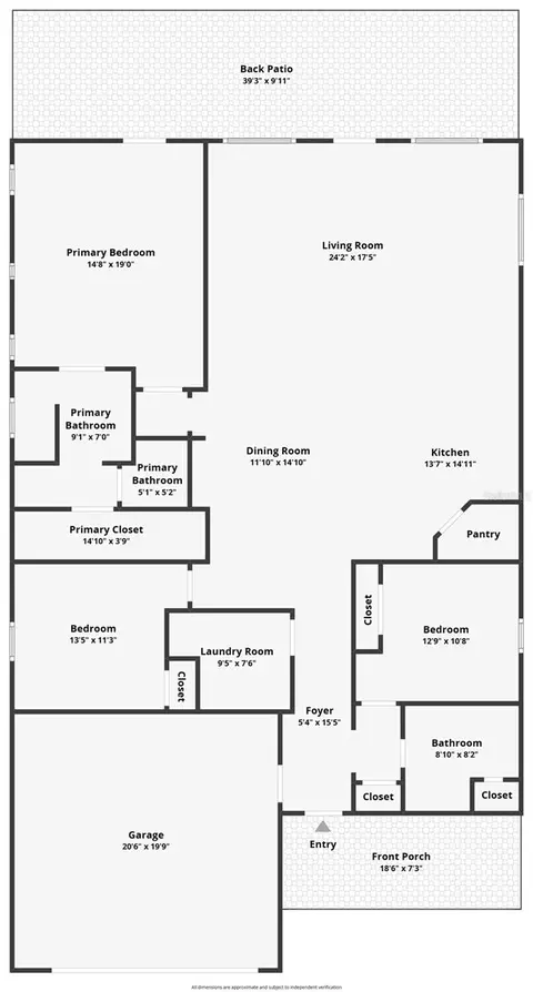 Floorplan - 34814 William Ln, Eustis, FL 32736 photo 1 of 1