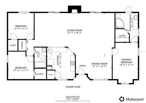 Floorplan - 2579 Stardust Ave, Eustis, FL 32726 photo 1 of 1