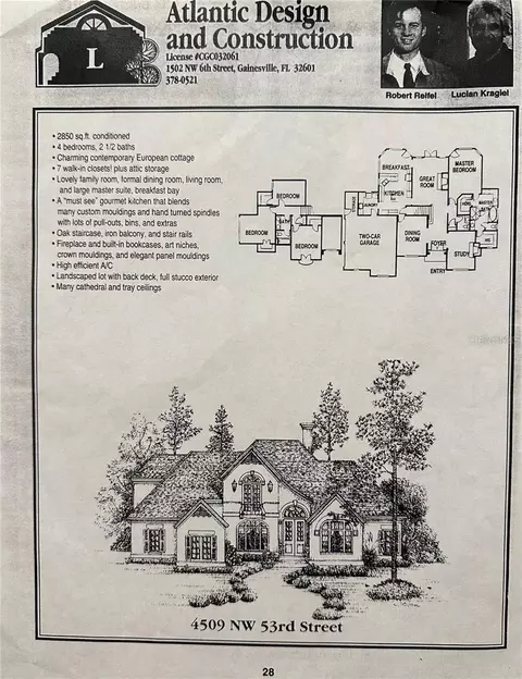 Floorplan - 4509 NW 53rd St, Gainesville, FL 32606 photo 1 of 1