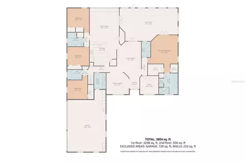 Floorplan - 10320 SW 17th Pl, Gainesville, FL 32607 photo 1 of 3