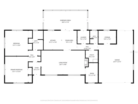 Floorplan - 130 SW 75th Ter, Gainesville, FL 32607 photo 1 of 1