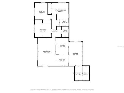 Floorplan - 640 NW 36th Ter, Gainesville, FL 32607 photo 1 of 1