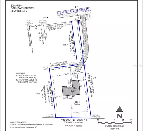 Floorplan - 121 NW 5th Pl, Williston, FL 32696 photo 1 of 2