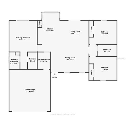 Floorplan - 121 NW 5th Pl, Williston, FL 32696 photo 2 of 2