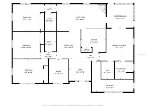 Floorplan - 118 Garnet Pl, Interlachen, FL 32148 photo 1 of 1
