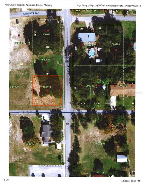 Palm Avenue N, Frostproof, FL 33843