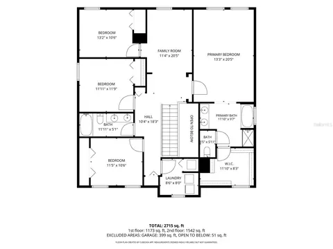 Floorplan - 1918 Wind Meadows Dr, Bartow, FL 33830 photo 2 of 3