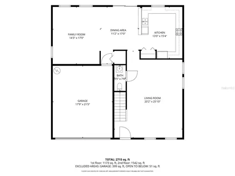 Floorplan - 1918 Wind Meadows Dr, Bartow, FL 33830 photo 1 of 3