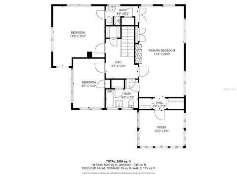Floorplan - 1095 S Broadway Ave, Bartow, FL 33830 photo 2 of 3