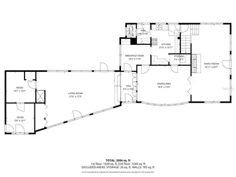 Floorplan - 1095 S Broadway Ave, Bartow, FL 33830 photo 1 of 3