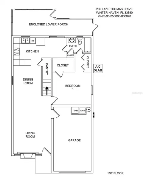 Floorplan - 265 Lake Thomas Dr, Winter Haven, FL 33880 photo 1 of 2