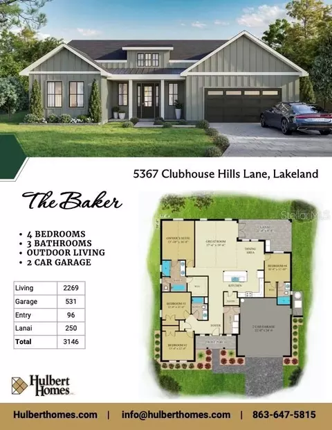 5367 Clubhouse Hills Ln, Lakeland, FL 33812