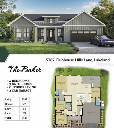 5367 Clubhouse Hills Ln, Lakeland, FL 33812