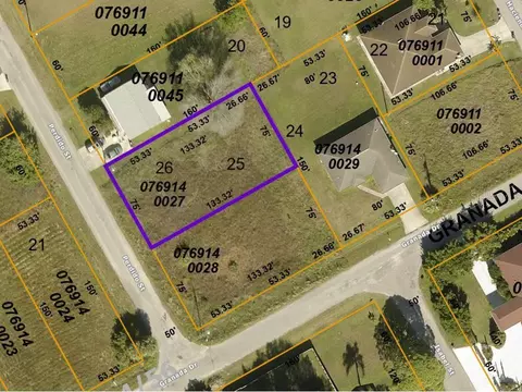 lot S 25 And 12 0f L Granada Dr Lots 25 26 And 12 0f Lot 24 Parcel1 Dr, North Port, FL 34287