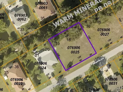 lot17 18 19 Margarita Ave, North Port, FL 34287