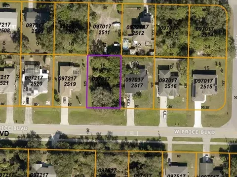 lot18 W Price Blvd, North Port, FL 34291