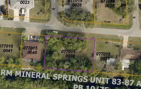 Lots 4 & 5 Genoa Drive, North Port, FL 34287
