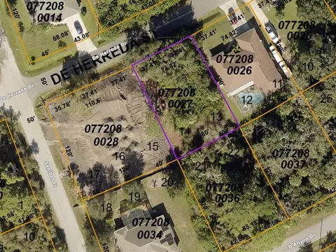 lot S 13 14 De Herreda Dr, North Port, FL 34287