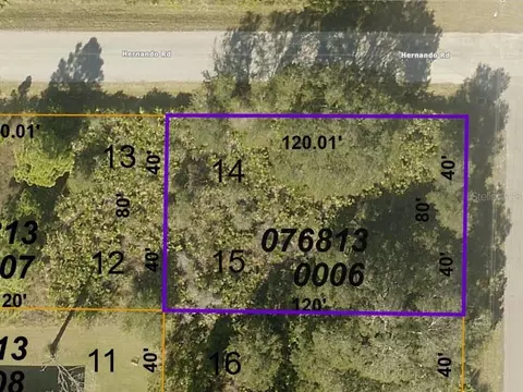 lot S 14 15 Malaga Ln, North Port, FL 34287
