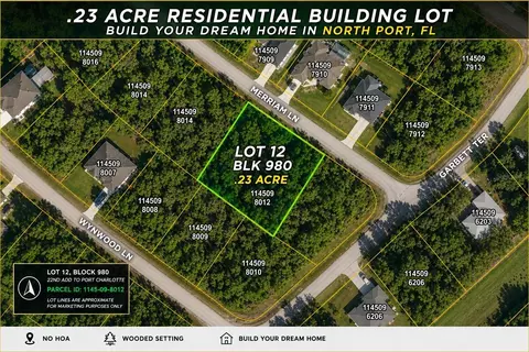 lot12 Merriam Ln, North Port, FL 34288