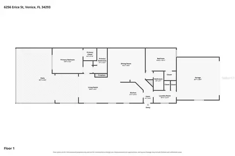 Floorplan - 6256 Erice St, Venice, FL 34293 photo 1 of 1