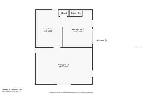Floorplan - 3080 Ragis Rd, Edgewater, FL 32132 photo 3 of 3