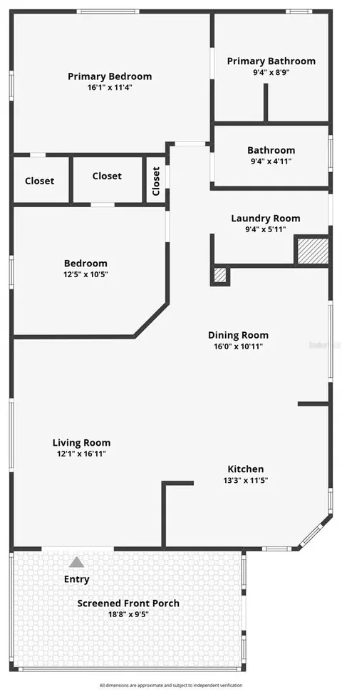 Floorplan - 126 Cedar St, Edgewater, FL 32141 photo 1 of 1
