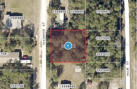 Oleander Street, Paisley, FL 32767